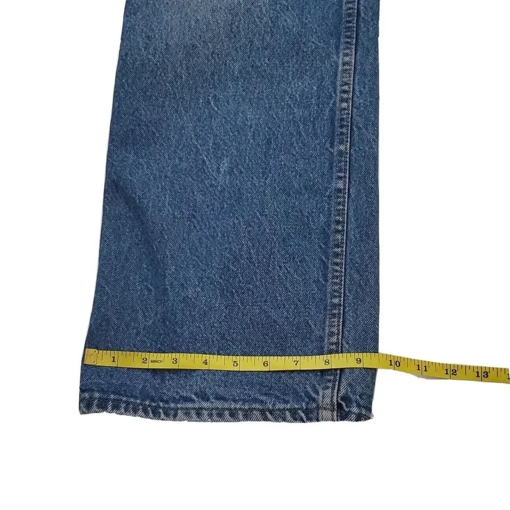 Vintage Levi's (Mens 36 x 34) Two‎ Horse Brand Blue Denim Jeans Leather Tab